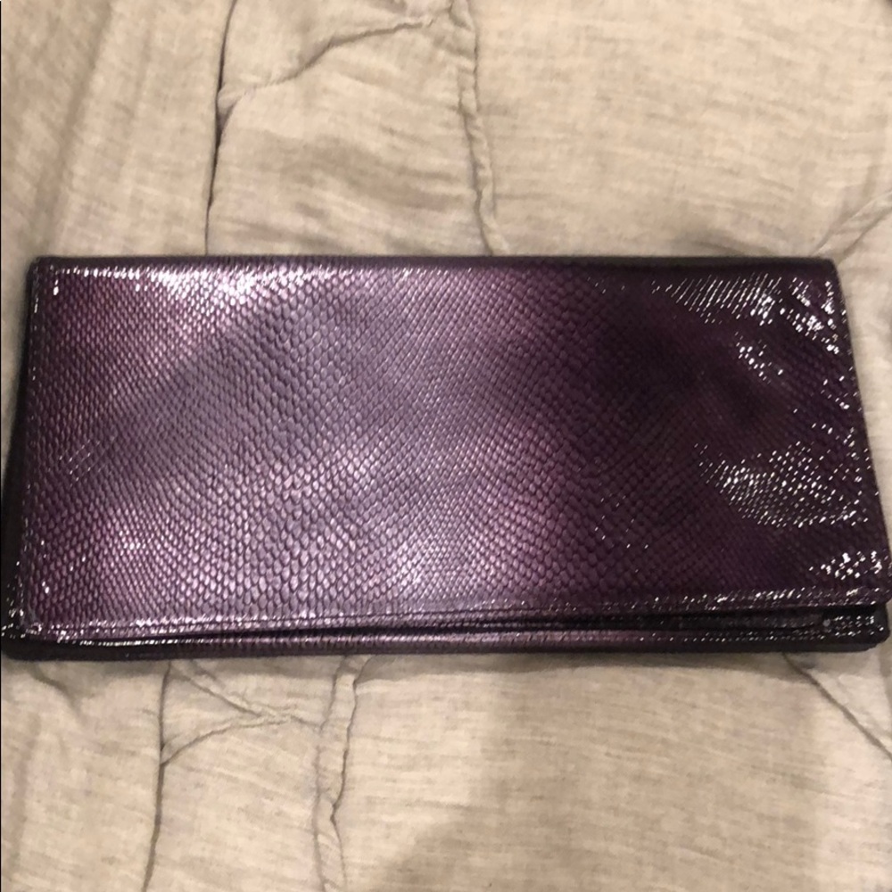 Purple clutch